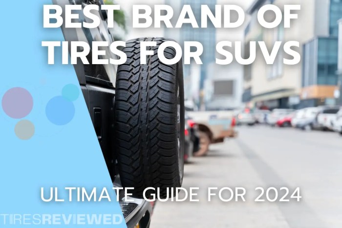 Best tire brands for SUVs