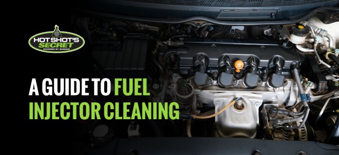 Fuel injector cleaning tips