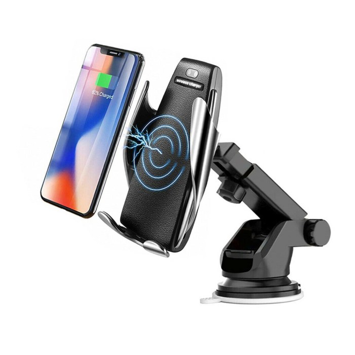Wireless phone charger for cars