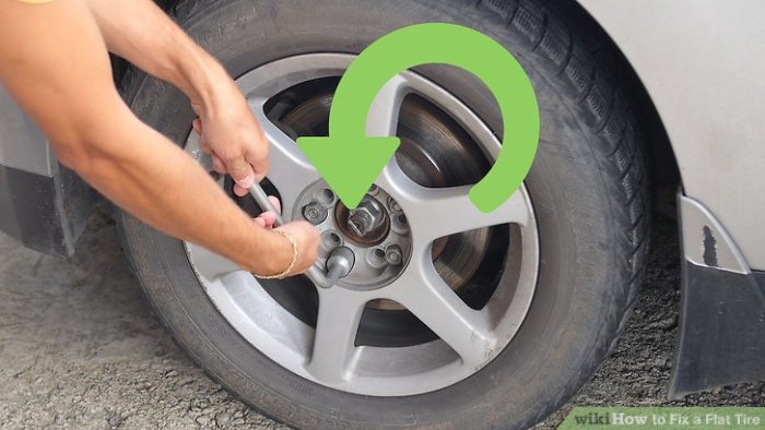 3 Ways to Fix a Flat Tire - wikiHow How to fix a flat tire