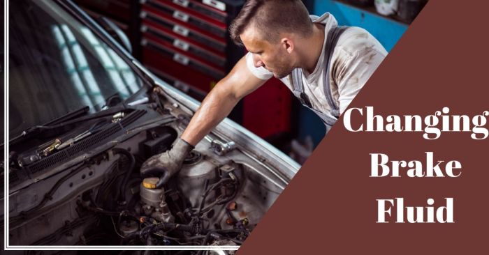 Brake fluid change guide